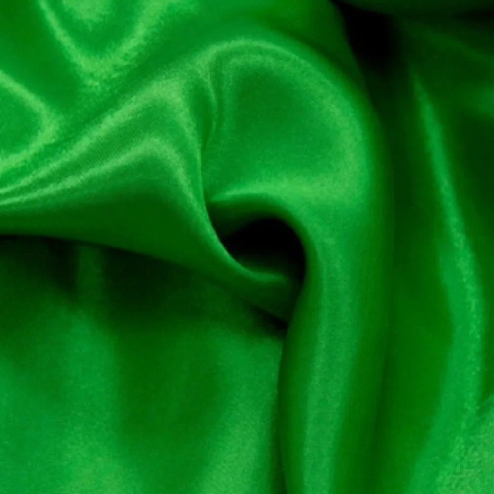 Lot of 5 Green Satin Table Runners – 12” x 108”